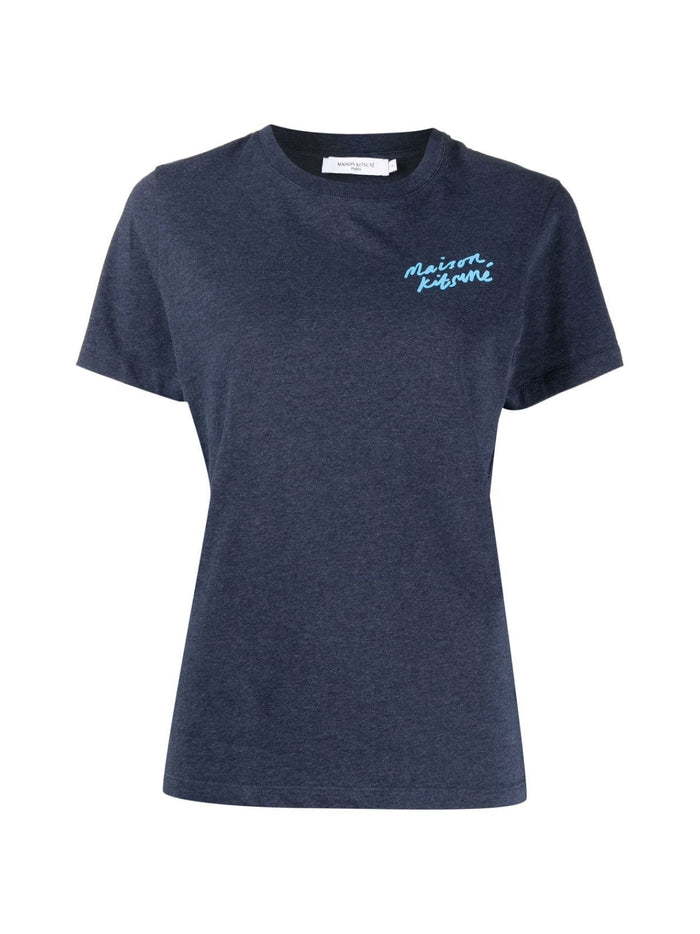 Maison Kitsuné Mini Handwriting Logo T-Shirt
