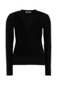 Jil Sander Black Wool Blend Sweater
