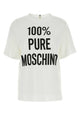 Moschino Couture White Crepe T-Shirt