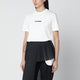 Jil Sander White T-Shirt With Logo Print