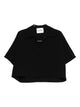 Jil Sander Black Viscose T-Shirt
