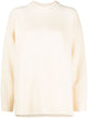 Jil Sander Wool Jumper With Long Sleeves And A Crew Neck