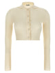 Jil Sander Ribbed Cardigan