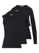 Jil Sander Pack Tres Camisetas Negro
