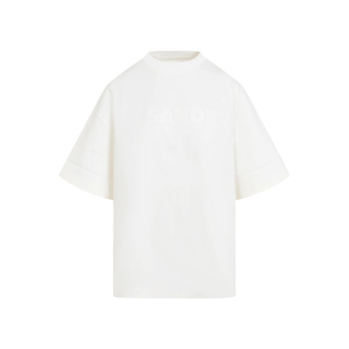 Jil Sander White Cotton T-Shirt