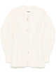 Jil Sander Woman`S Long Sleeves V-Neck Long Cardigan
