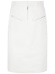 Jil Sander Falda Cremalleras Crudo