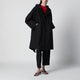 Jil Sander Mid-Length Hooded Parka In Waterproof Cotton, Black
