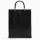 Jil Sander Black Leather Medium Shopping Bag