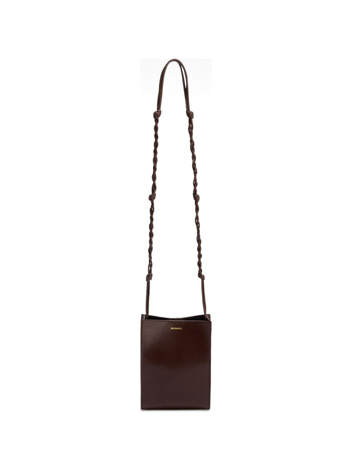 Jil Sander Tangle Small Leather Crossbody Bag