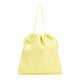 Jil Sander Yellow Leather Bucket Bag