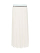 Moncler Pleated Logo Midi Skirt