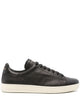 Tom Ford Black Calf Leather Cotton Brass Flat Shoes