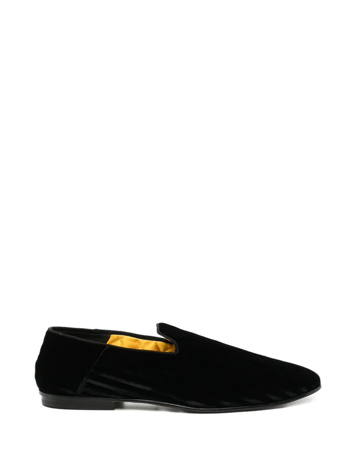Tom Ford Stripes Velvet Formal Loafer