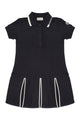 Moncler Kids Cotton Pique Polo Dress