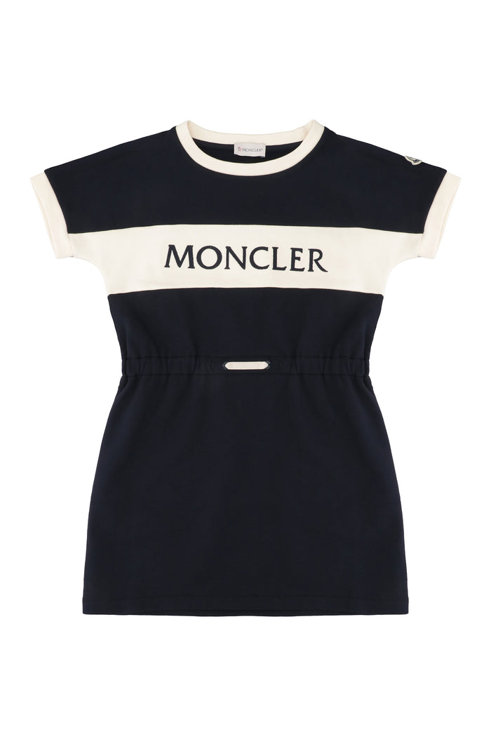 Moncler Kids Cotton Mini-Dress