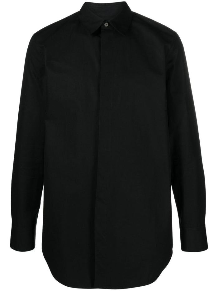 Jil Sander Heavy Buttoned Cotton Shirt