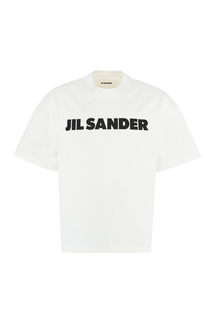 Jil Sander Logo Cotton T-Shirt