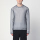 Jil Sander Grey Jumper With Layered Design