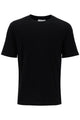 Jil Sander Crew Neck T-Shirt With Seasonal Print On The Back