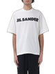Jil Sander White Boxy Tshirt With Logo