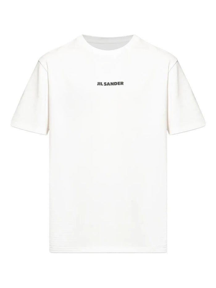 Jil Sander White Cotton T-Shirts
