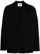 Jil Sander Oversized Boxy Wool Cotton Cardigan