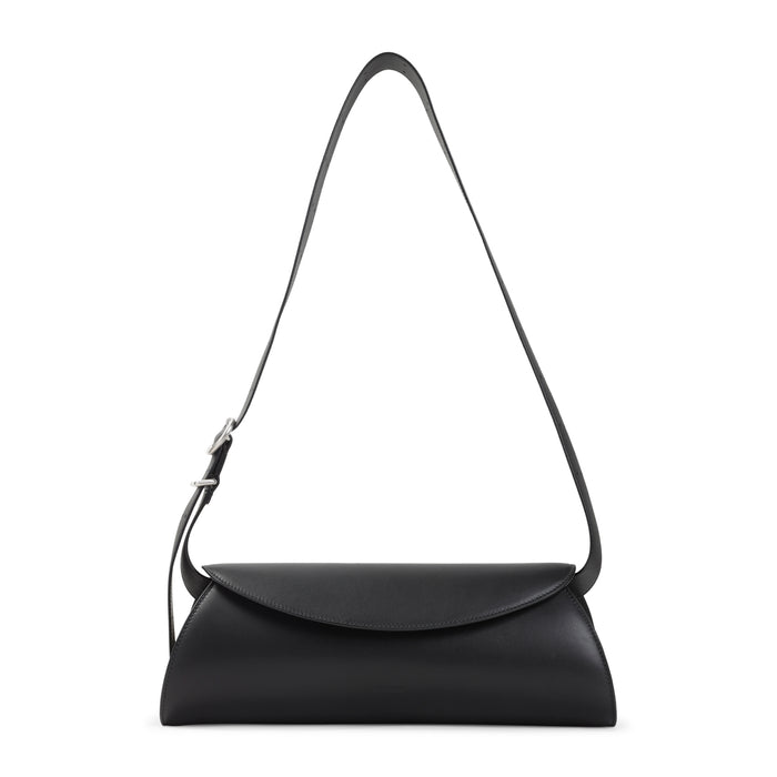 Jil Sander Black Cannolo Shoulder Bag