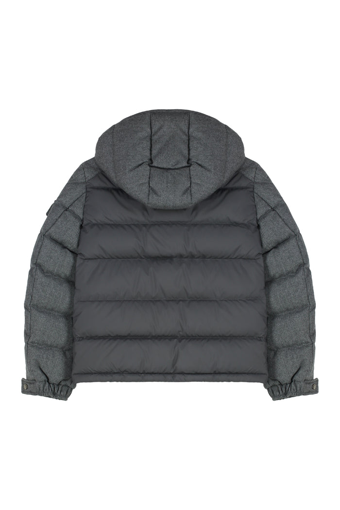Moncler Kids Montgenevre Hooded Down Jacket