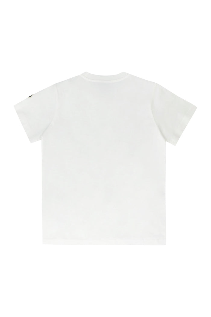 Moncler Kids Cotton Crew-Neck T-Shirt