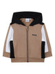 Hugo Boss Logo Zip-Up Hoodie