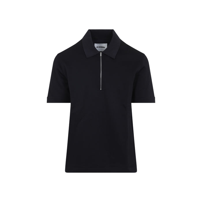 Jil Sander Ss Polo With Knitted Collar
