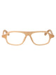 Jacquemus Matt Milky Brown/ Gold/ Optical Acetate Glasses