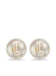 Jimmy Choo Jc Pearl Earrings