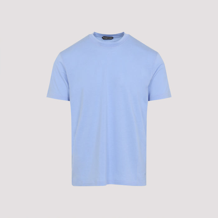 Tom Ford Heron Blue Lyocell T-Shirt