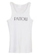 Patou Logo Print Tank Top