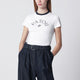 Patou White Tshirt With Embroidered Logo