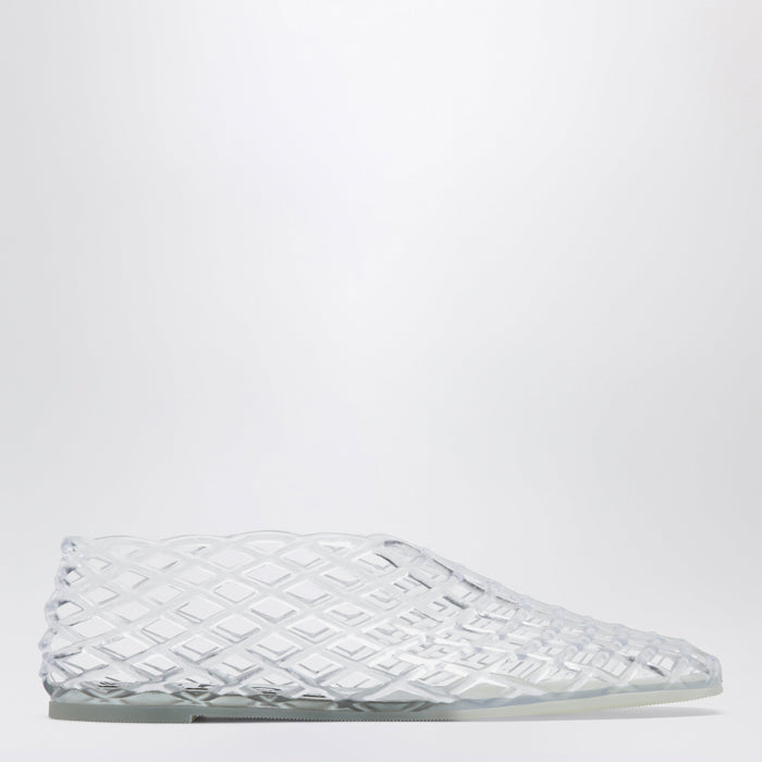 Senso Transparent Rubber Mesh Ballet Flats