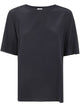 Joseph "New Rubin" Top Silk Crepe