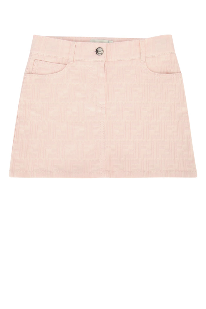 Fendi Kids Gonna Ff Cotton Deni