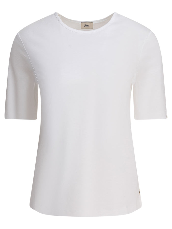 Herno Cotton White T-Shirt