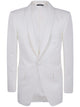 Tom Ford Wool Silk Sharp Faille Slim Shawl Lapel Jacket