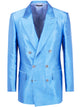 Tom Ford Duchesse Polka Dot Jacquard Double Breasted Jacket