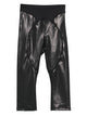 Adidas By Stella Mccartney Black Metallic Panelled Trousers