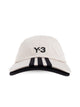 Y-3 Stripes Logo Baseball Cap