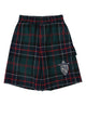 Fendi Kids Bermuda Green Tartan
