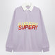 Jw Anderson Lilac Super Super Polo Shirt