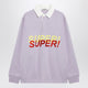 Jw Anderson Lilac Super Super Polo Shirt
