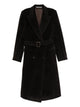 Tagliatore Dark Brown Wool Coat