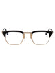 Movitra Black With Gradient Light Blue Lenses Acetate Sunglasses
